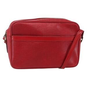 LOUIS VUITTON Epi Trocadero 27 Shoulder Bag Red M52317